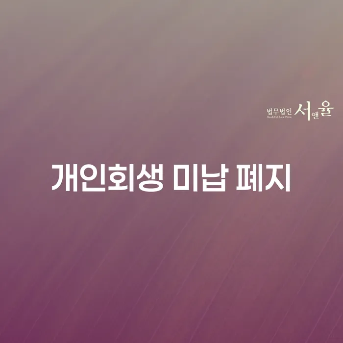 개인회생자동차 연체 채무 신속해결방법 선택의 조건
