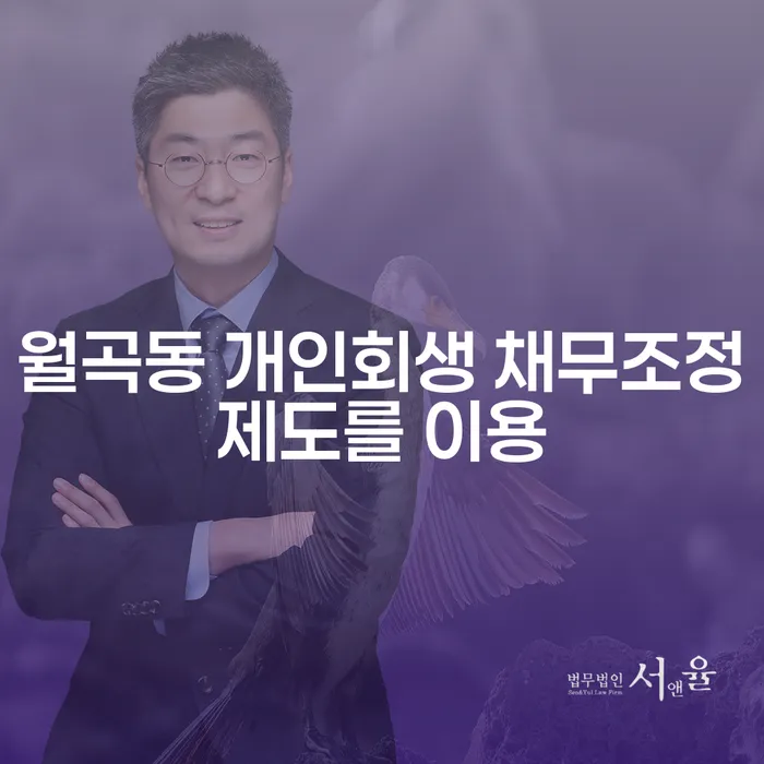 월곡동 개인회생 채무조정제도를 이용