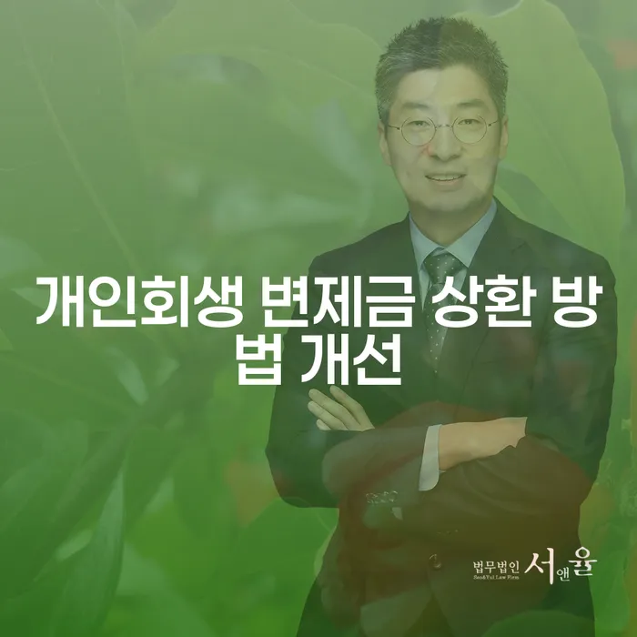 개인회생 변제금 상환 방법 개선을 통해 새로운 시작을!