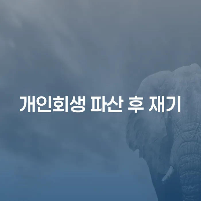 개인회생 파산 후 재기: 어떻게 새로운 시작을 할 수 있을까요?