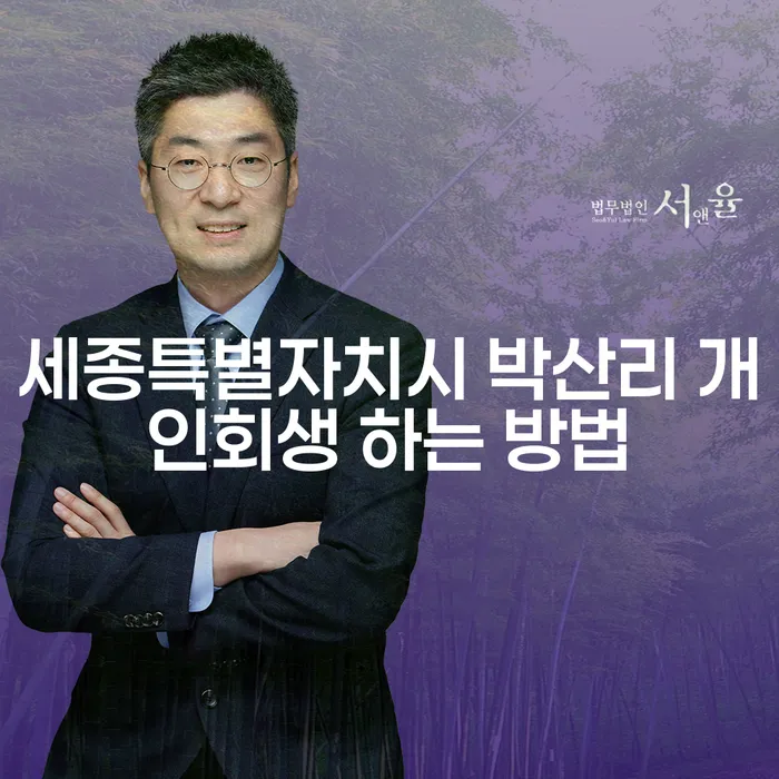 세종특별자치시 박산리 개인회생 하는 방법을 어떻게 시작해야 할까요?