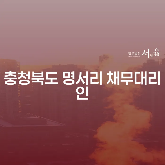 충청북도 명서리 채무대리인과 급여 430만원 개인회생, 어떻게 준비해야 할까요?